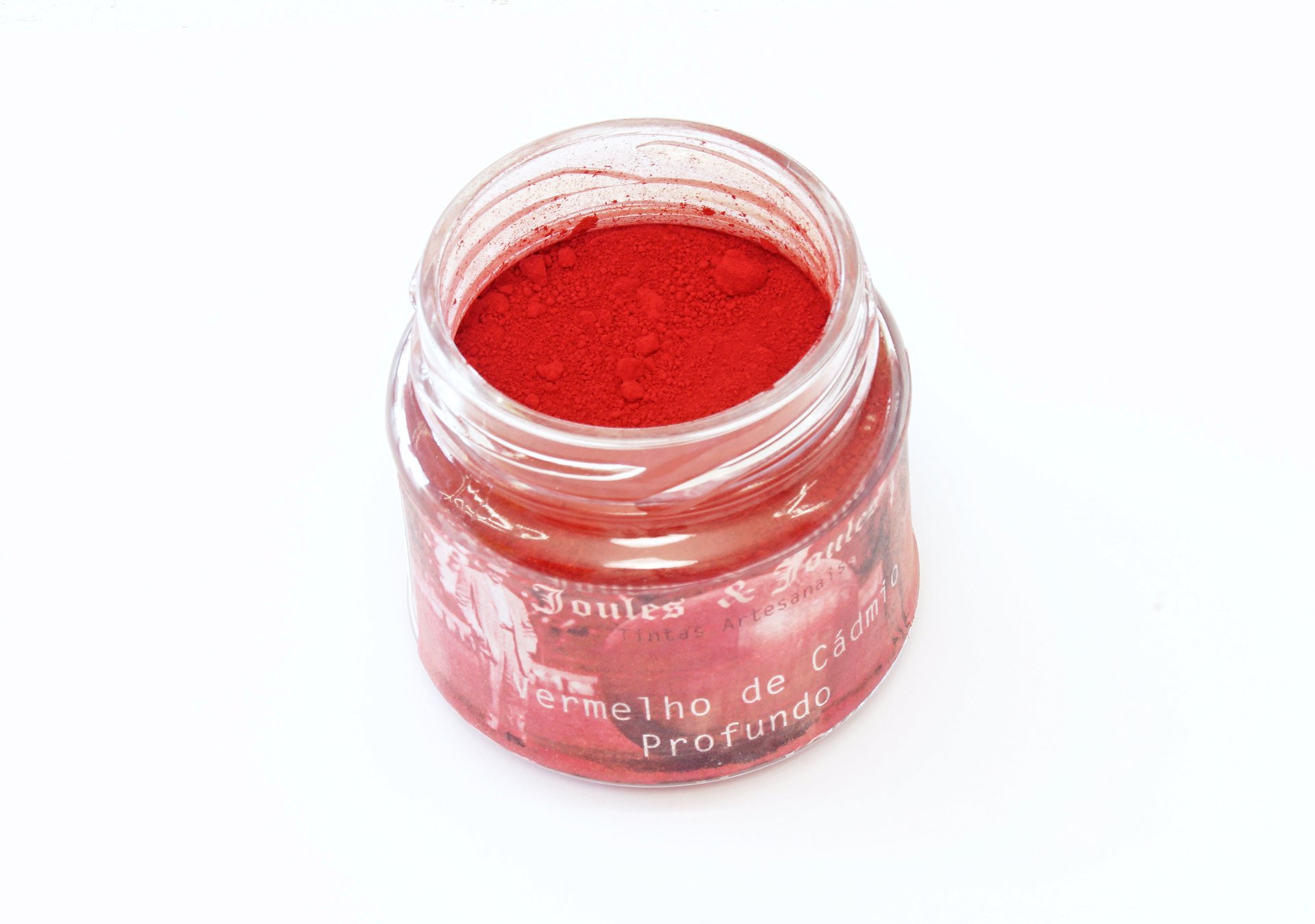 15.p. Pigmento VERMELHO DE CADMIO PROFUNDO Joules & Joules