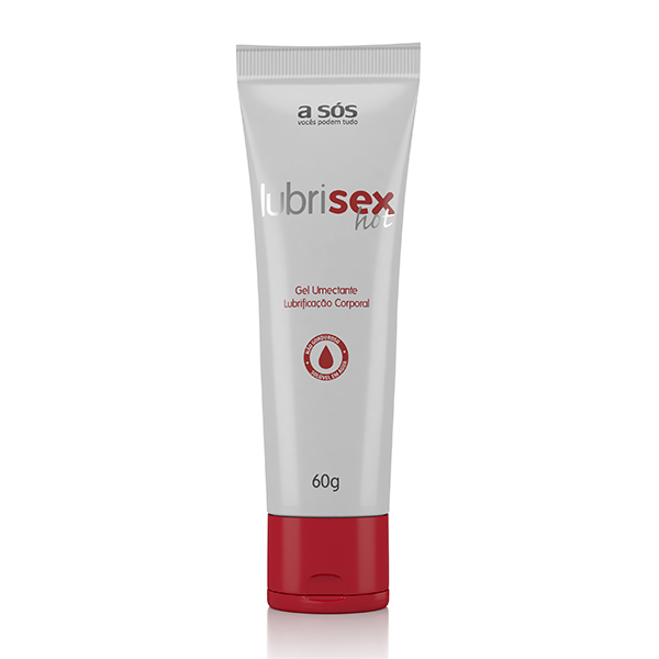 Gel Lubrificante com Aquecimento Lubrisex Hot - 60g