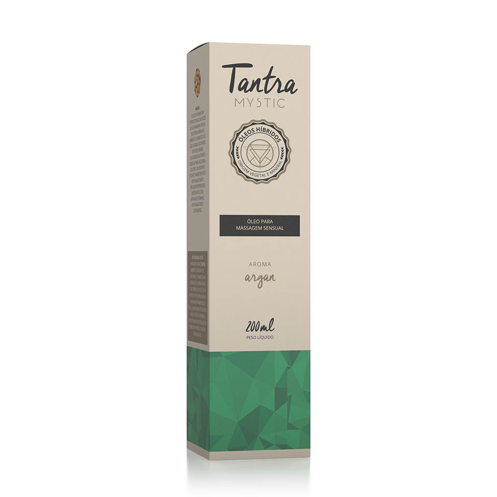Óleo para Massagem Sensual Tantra Mystic Argan - 200ml