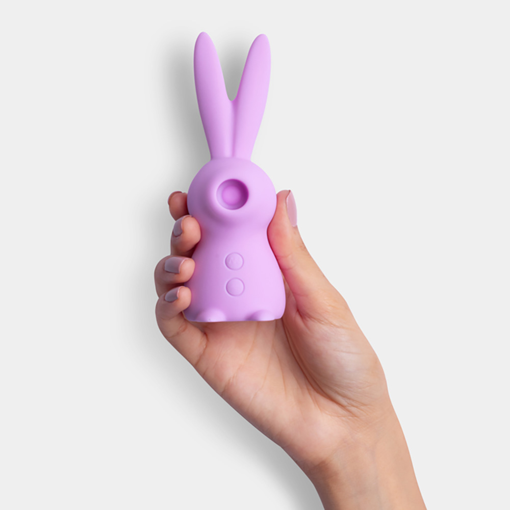 Estimulador de Clitóris Recarregável Magic Rabbit 3 em 1 - Lilás
