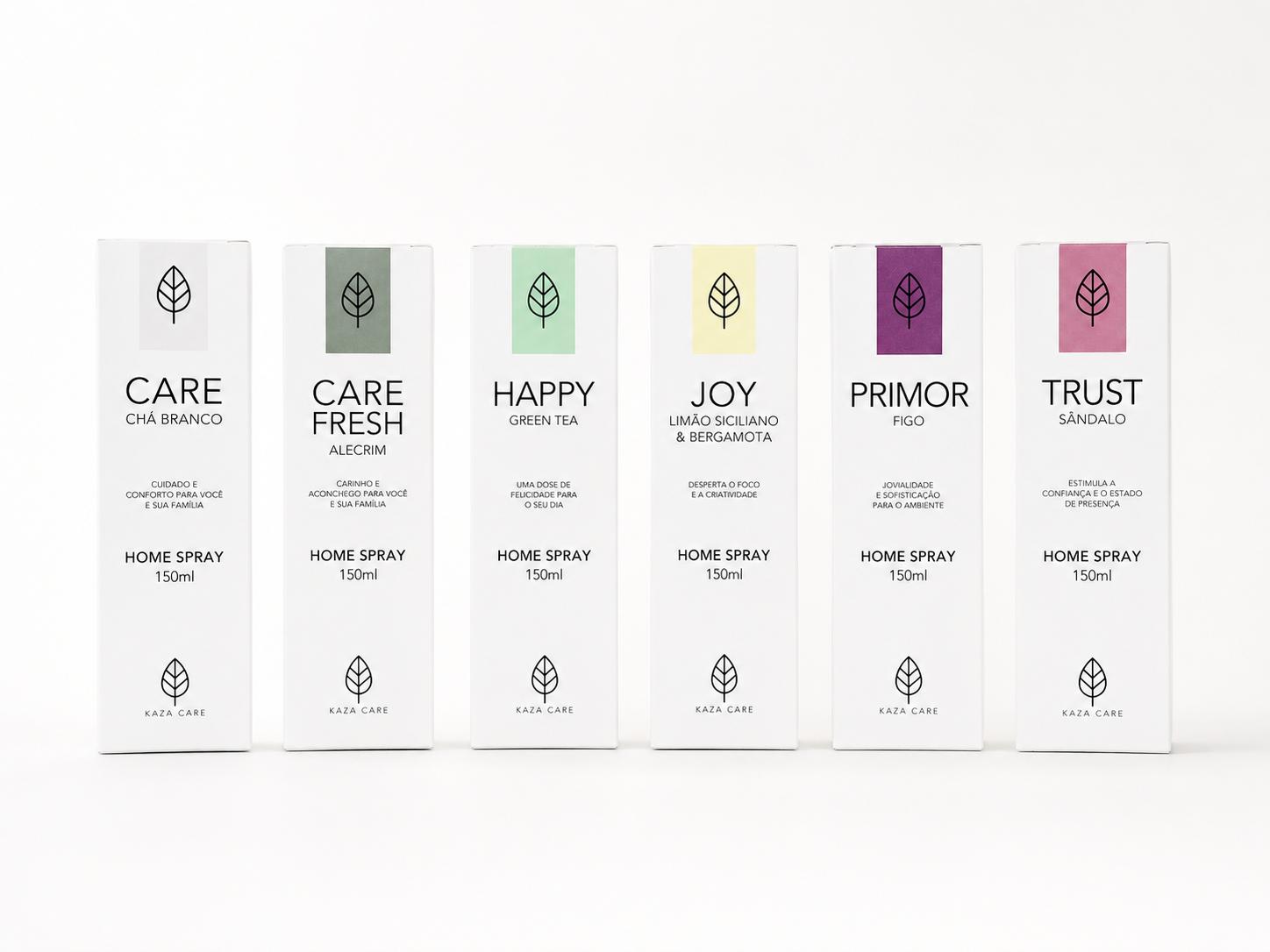 Kit 6 Home Spray 150ml (1 unidade de cada perfume)