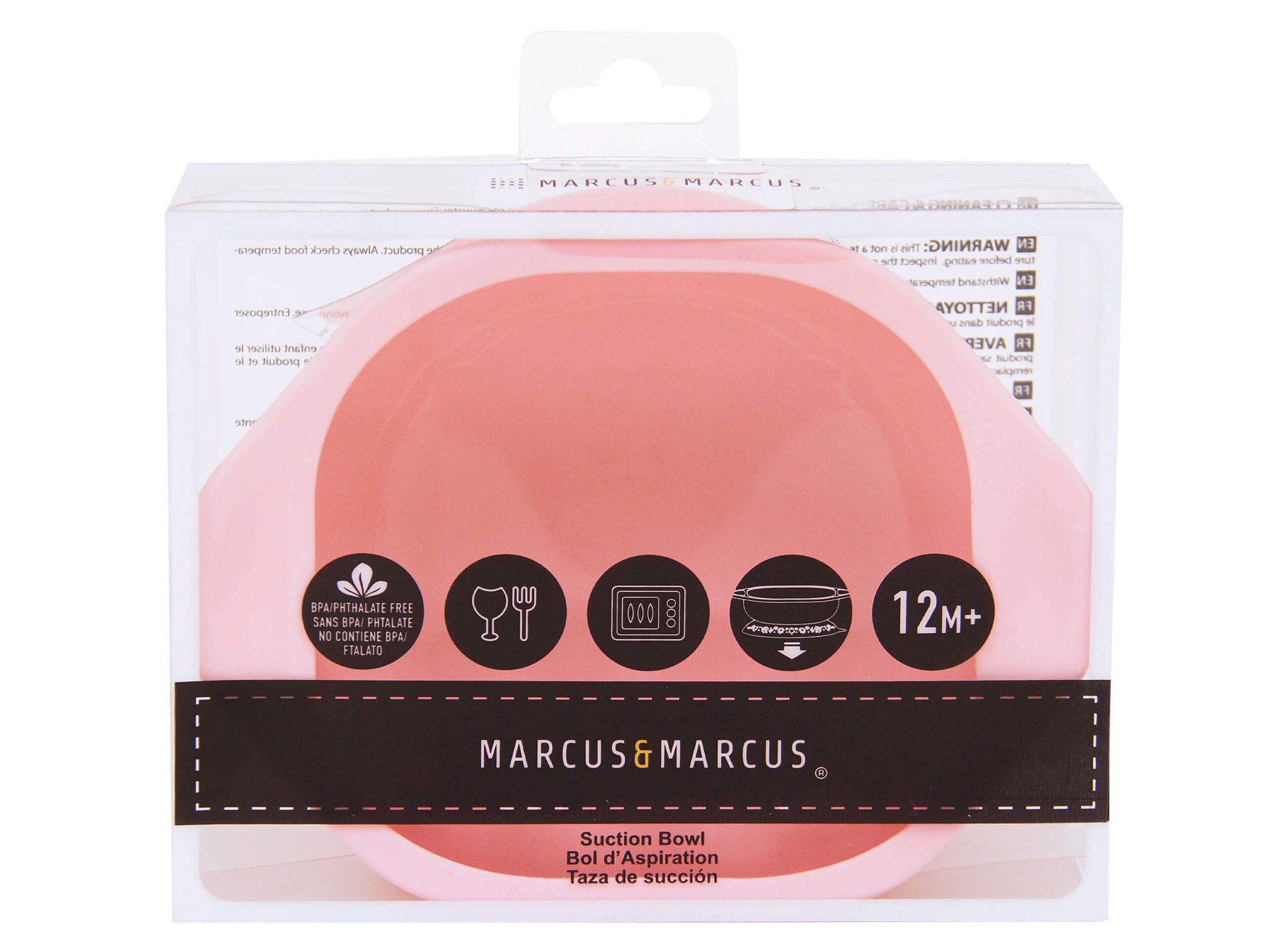 Tigela em Silicone com Sucção Porquinha - Marcus & Marcus