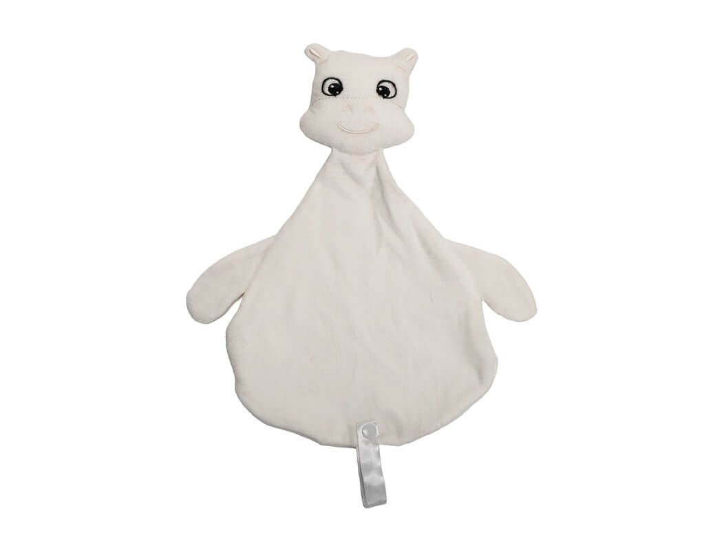 Naninha Algodão com Prendedor Hipopótamo - Baby Pil
