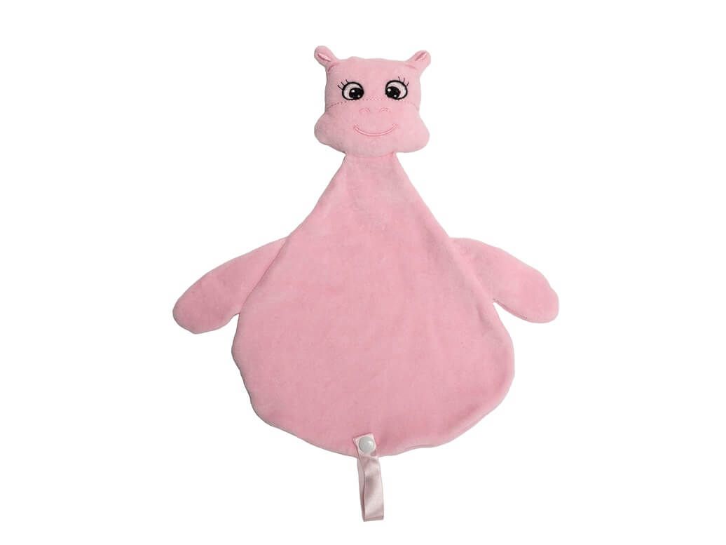 Naninha Algodão com Prendedor Hipopótamo - Baby Pil