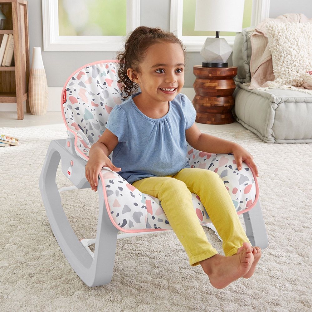 Cadeirinha de Descanso Relaxante Rosa - Fisher Price