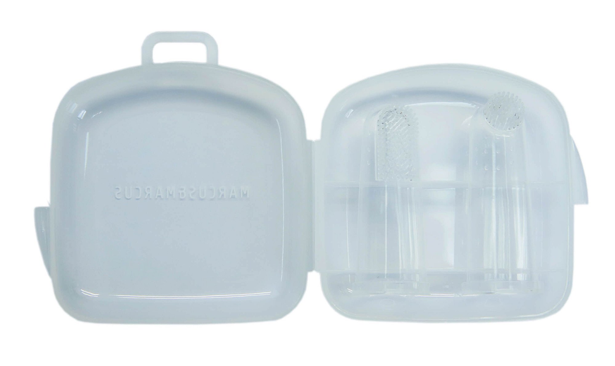 Kit 2 Dedeiras de Silicone Massageadora para Bebês - Marcus & Marcus