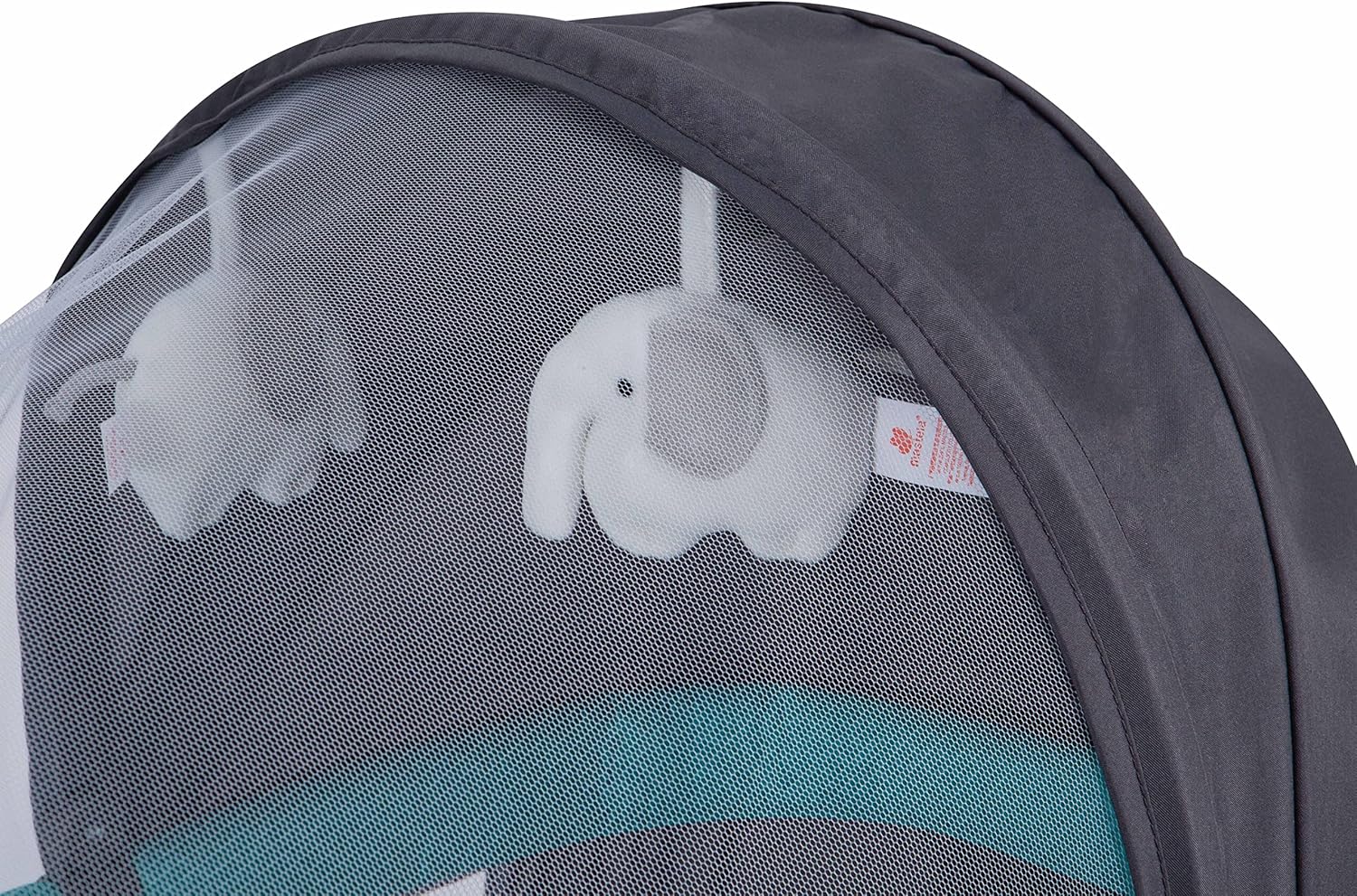Berço Bebê Infantil Techno Automático c/ Bluetooth Grafite/Verde - Mastela