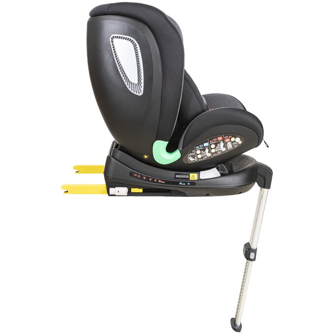 Cadeira para Auto 360 Isofix 0-36Kg Perfect Melange Grafite - Kiddo