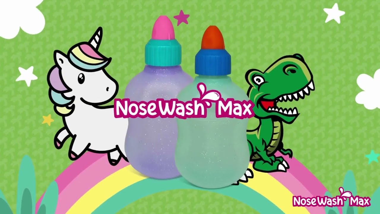 Garrafinha de Lavagem Nasal Infantil Dinossauro - Nosewash