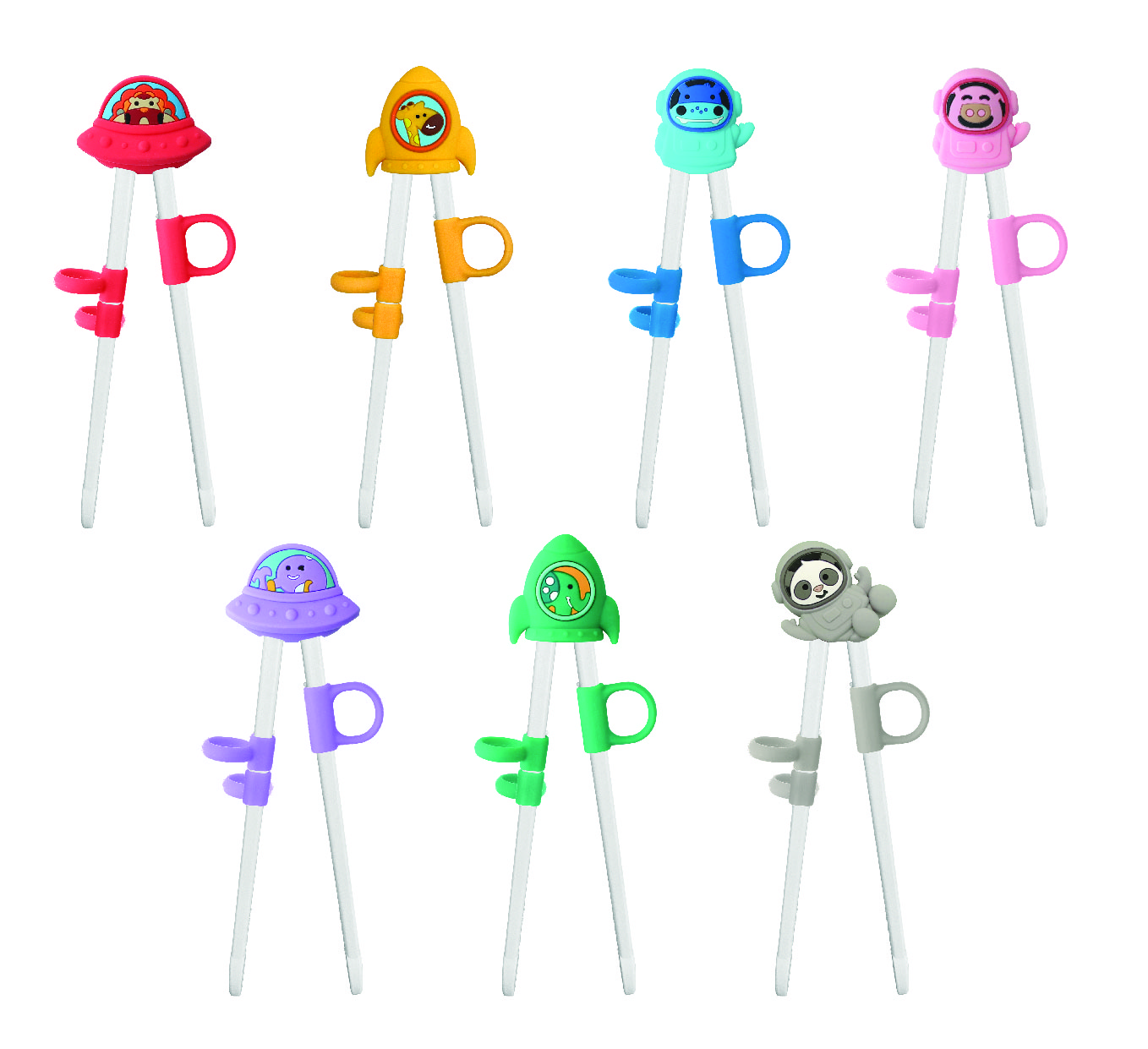 Hashi Infantil Para Treinamento Kids Porquinha Rosa - Marcus & Marcus