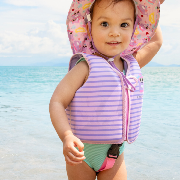 Colete Flutuador Infantil Baleia Willo M (11-19 Kg) - Marcus & Marcus