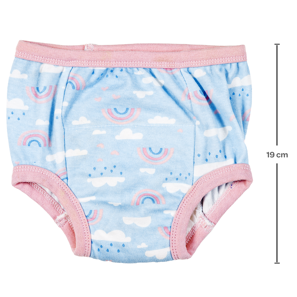 Calcinha de Treinamento Desfralde Rainbow Tamanho P 2UN - Buba