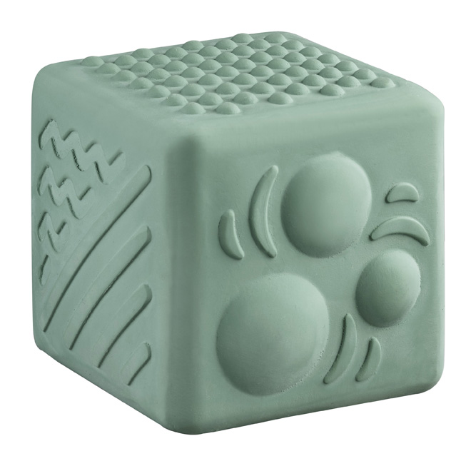 Cubo Sensorial Sophie la Girafe em Borracha 100% Natural – Estimulação Tátil e Motora