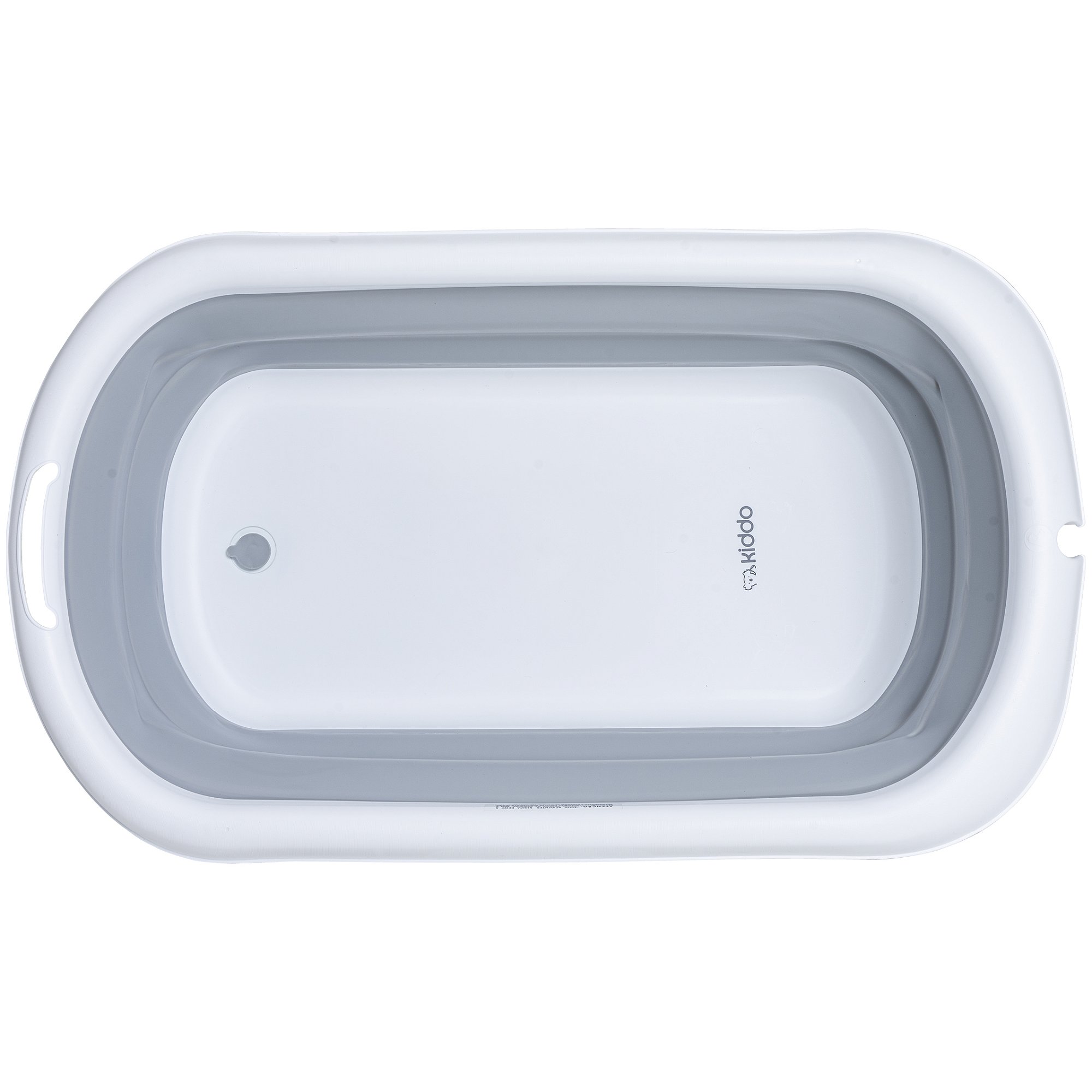 Banheira Dobrável Flex + Suporte de Elevação Cinza - Kiddo