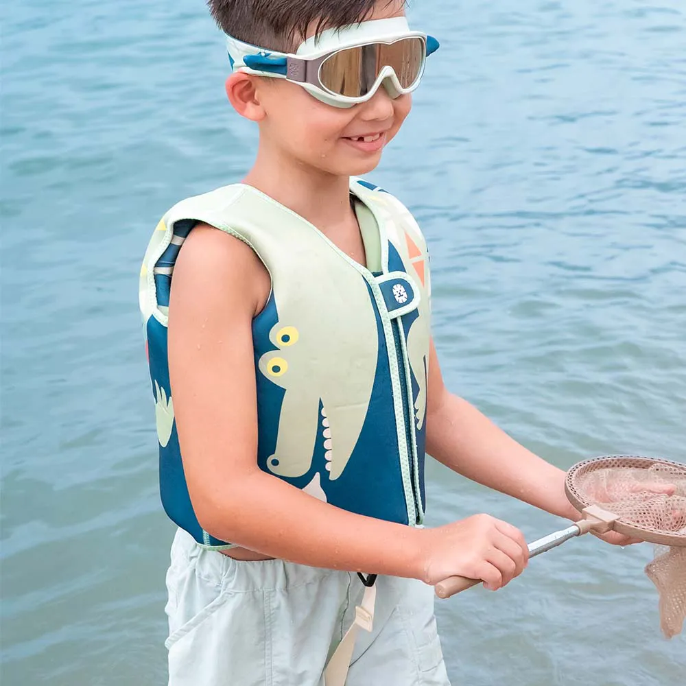 Colete Flutuador Infantil Répteis da Selva GG (30-40 Kg) - Marckids