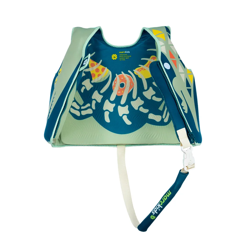 Colete Flutuador Infantil Répteis da Selva GG (30-40 Kg) - Marckids