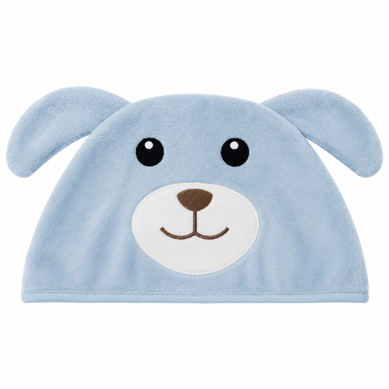 Toalha de Banho com Capuz Comfort Power Sec Cachorro Azul - Laço Bebê