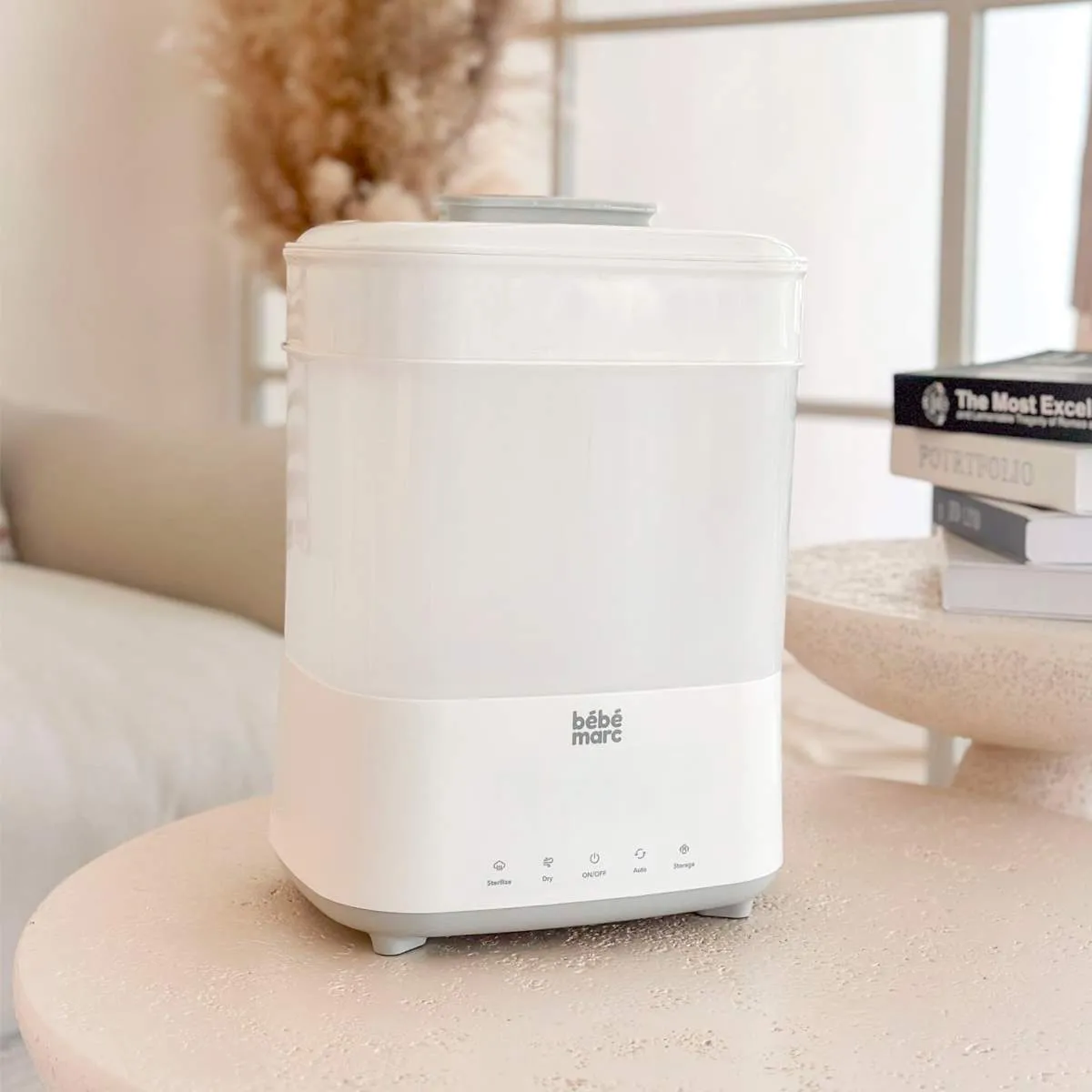 Esterilizador e Secador à Vapor 220V Branco - Bébémarc