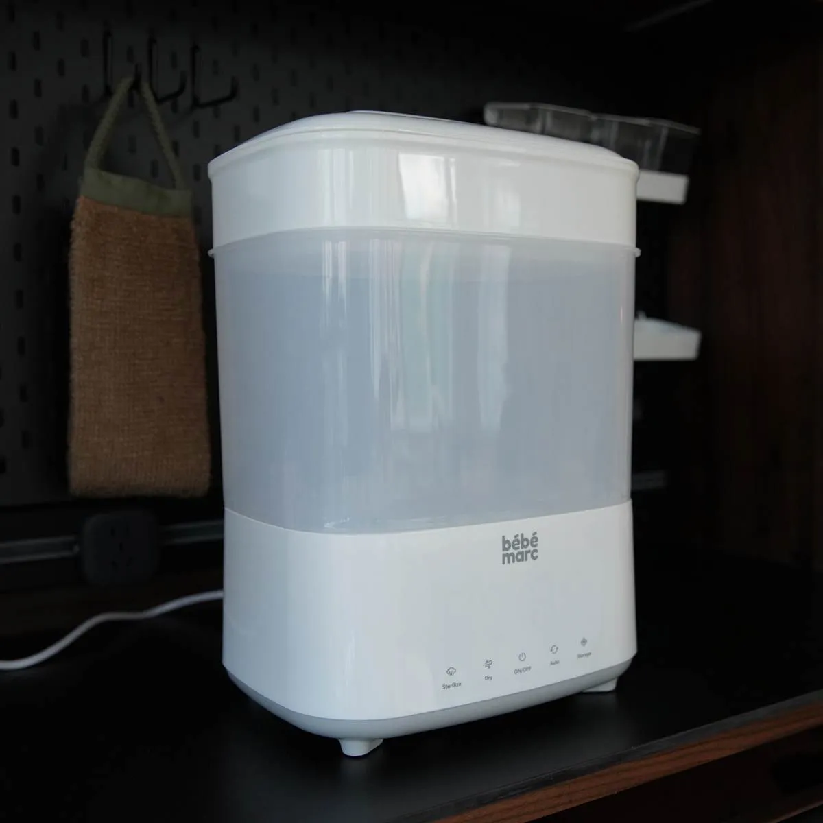 Esterilizador e Secador à Vapor 220V Branco - Bébémarc