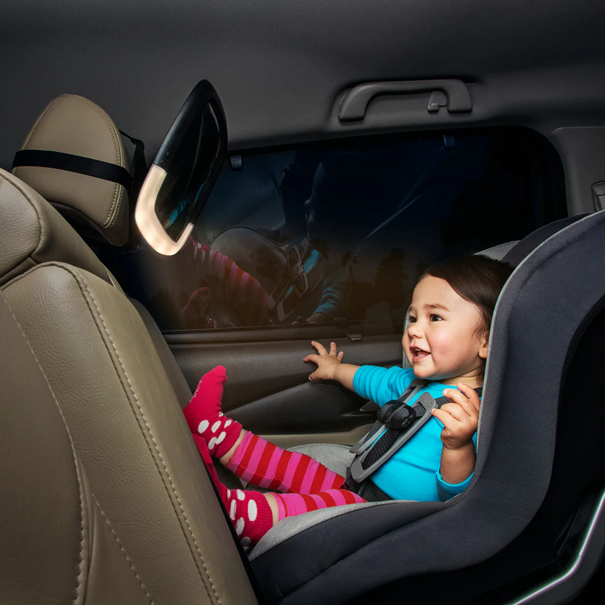 Espelho para Carro com Luz Noturna Baby In-Sight - Munchkin (Banco Traseiro)