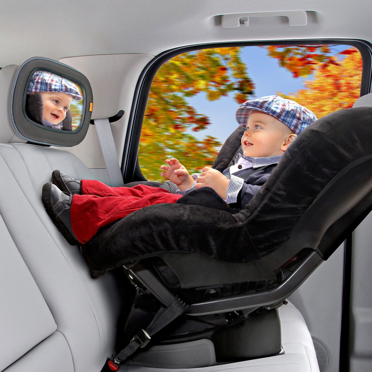 Espelho para Carro com Luz Noturna Baby In-Sight - Munchkin (Banco Traseiro)