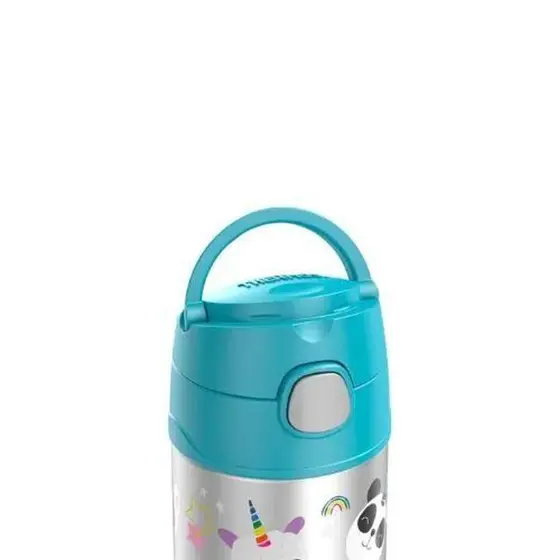 Garrafa Térmica Infantil Thermos Funtainer 355ml - Unicórnio (Aço Inox)