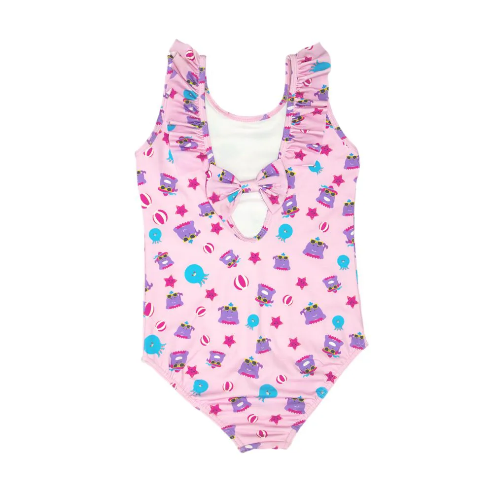 Maiô Infantil Baleia Willo Rosa - Marckids