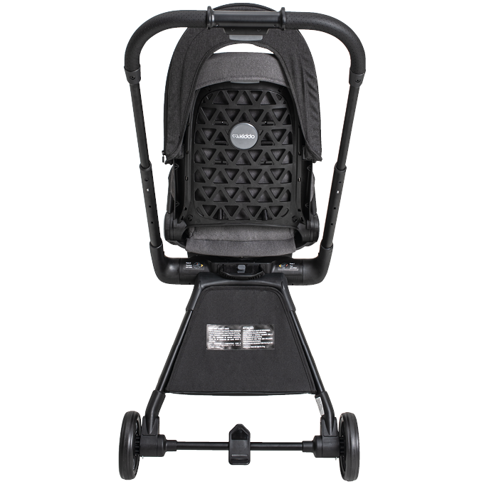 Carrinho de Bebê com Moisés Kiddo Savvy 360° Preto