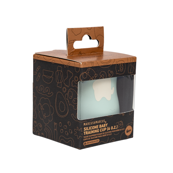 Copo Anatômico em Silicone 120ml Verde Menta - Marcus & Marcus