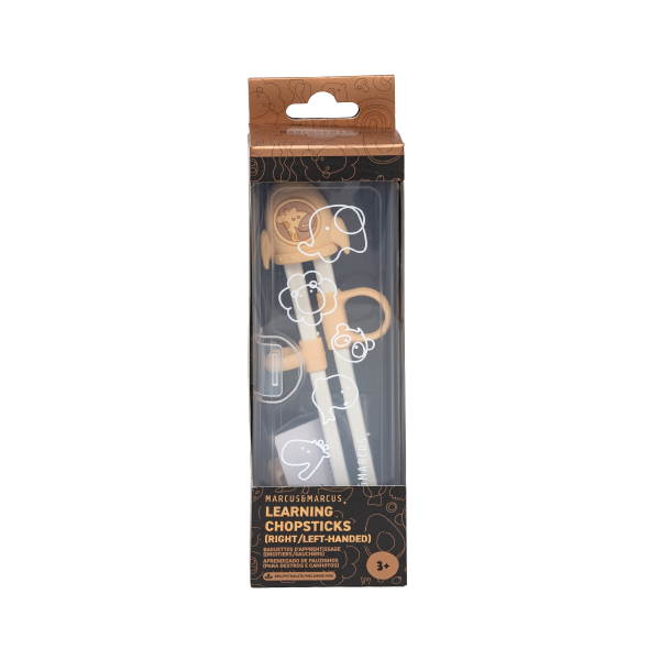 Hashi Infantil Para Treinamento Kids Com Case Amarelo Manteiga - Marcus & Marcus