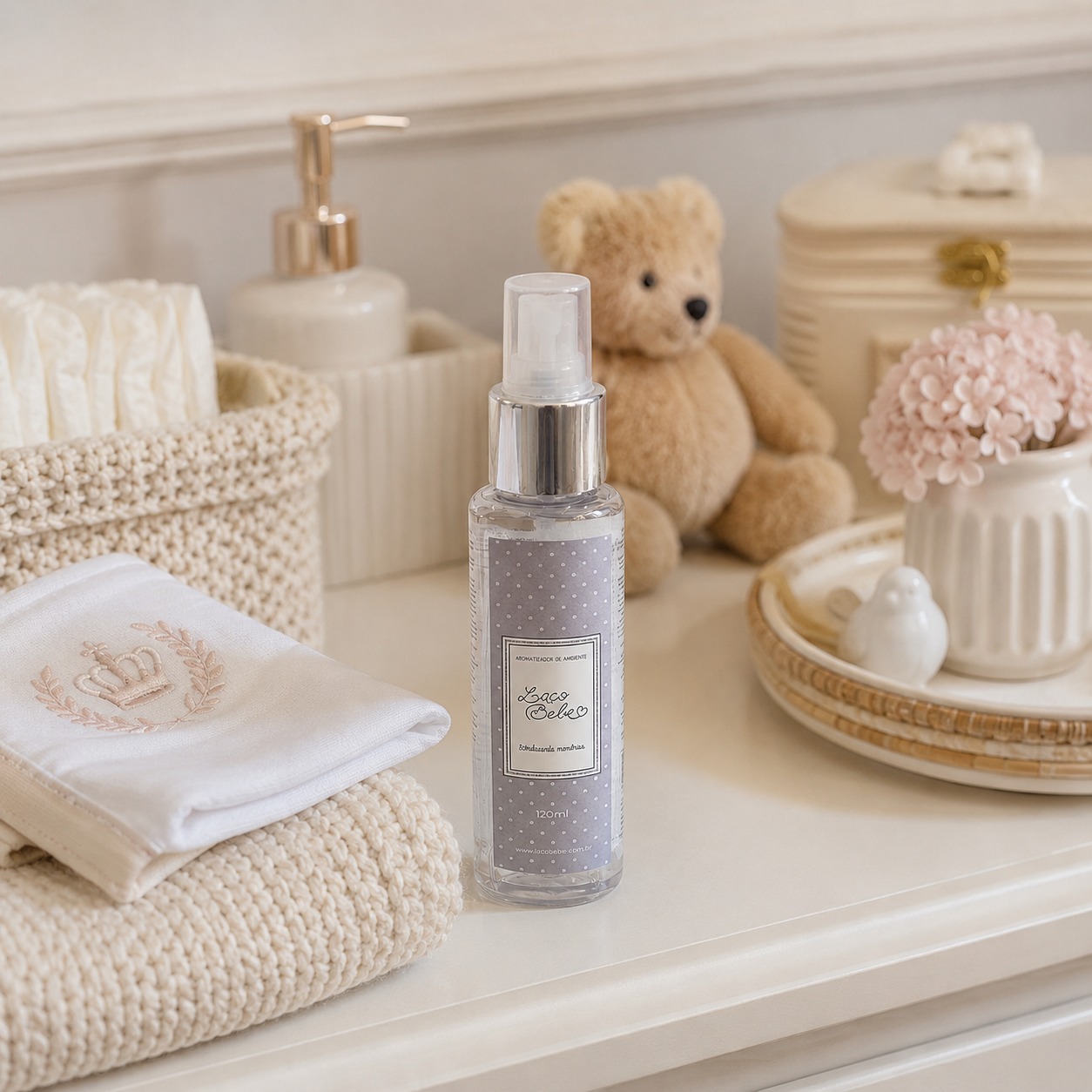Aromatizador de Ambiente Laço Bebê – Spray Perfumado 120ml