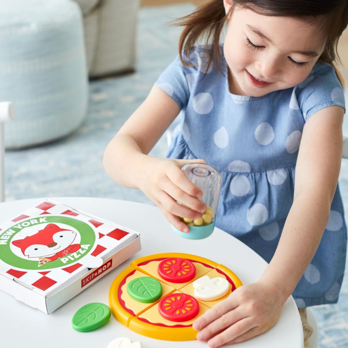 Brinquedo Infantil Pizza Interativa Raposinha ZOO® 12 Peças - Skip Hop
