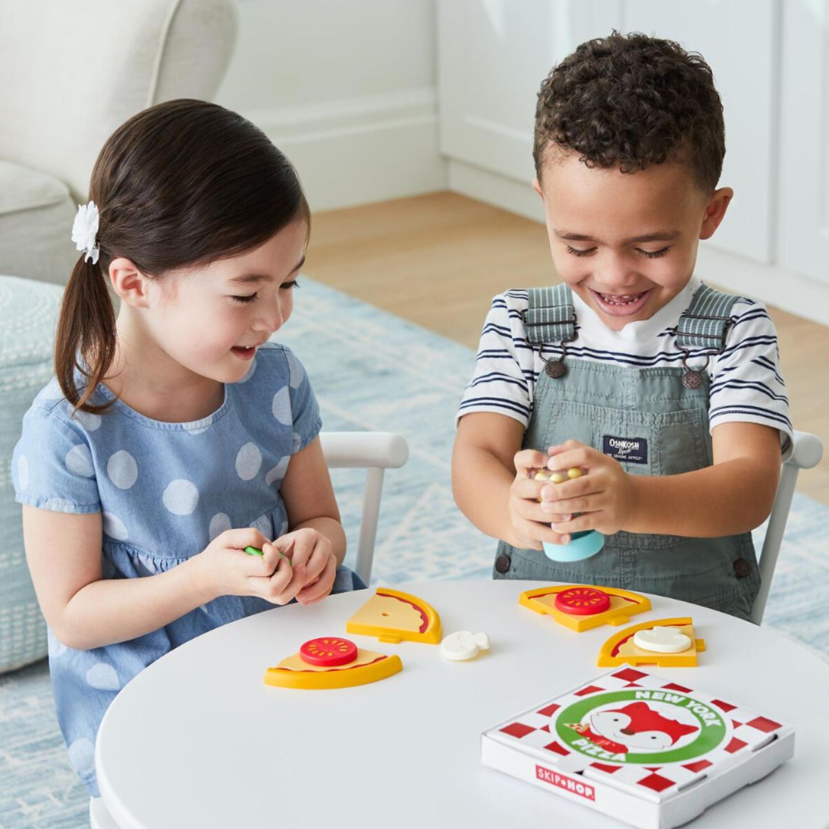 Brinquedo Infantil Pizza Interativa Raposinha ZOO® 12 Peças - Skip Hop
