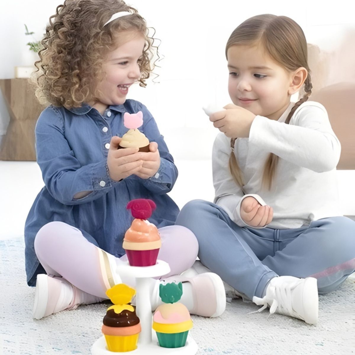 Brinquedo Infantil Cupcakes Interativos Sort & Stack Skip Hop ZOO® – 18 Peças