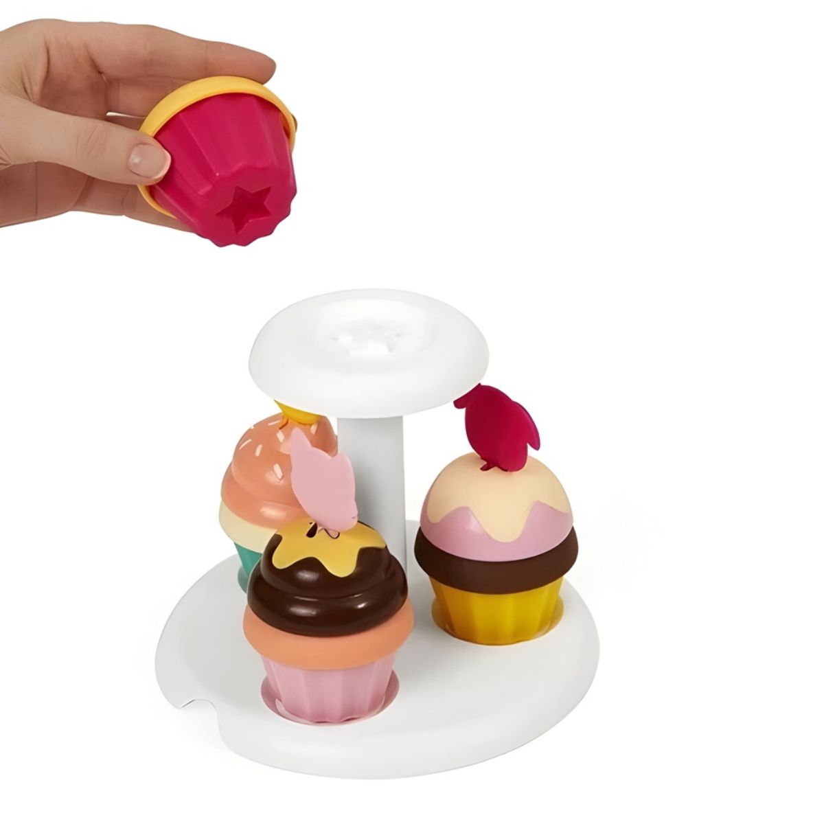 Brinquedo Infantil Cupcakes Interativos Sort & Stack Skip Hop ZOO® – 18 Peças