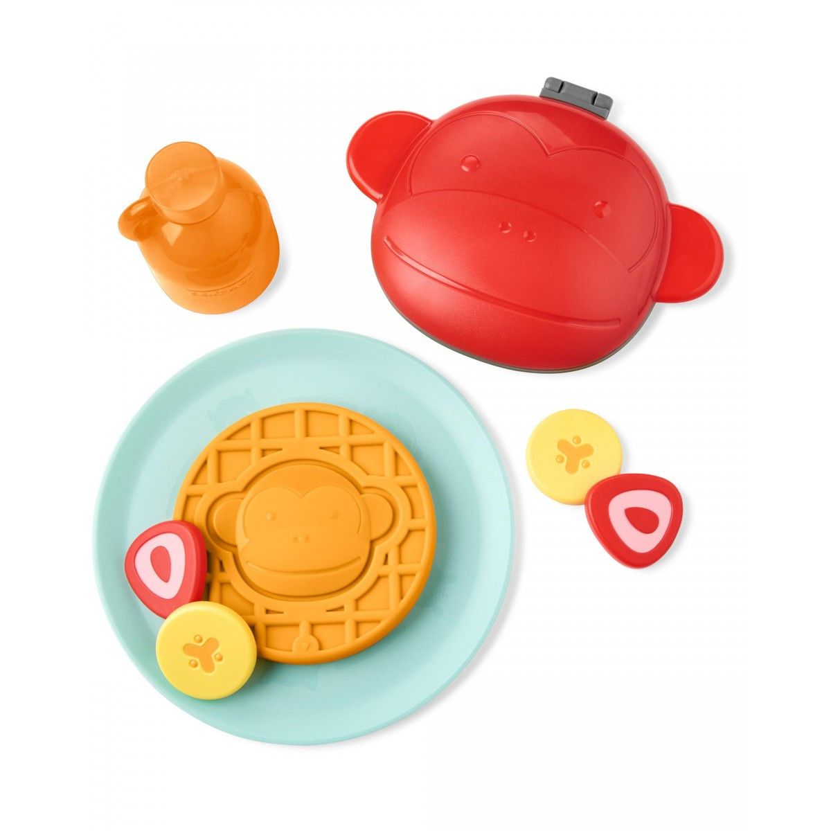 Brinquedo Infantil Máquina de Waffle Interativa Skip Hop ZOO® – Waffle-Y Fun Set (8 Peças)