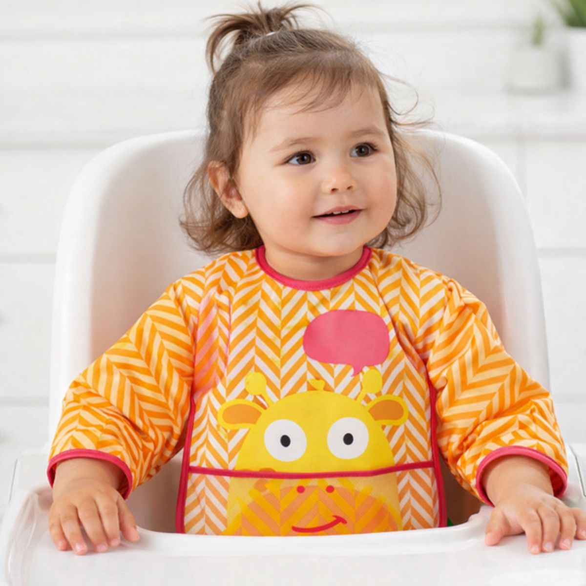 Babador com Manga Girafa - Multikids Baby