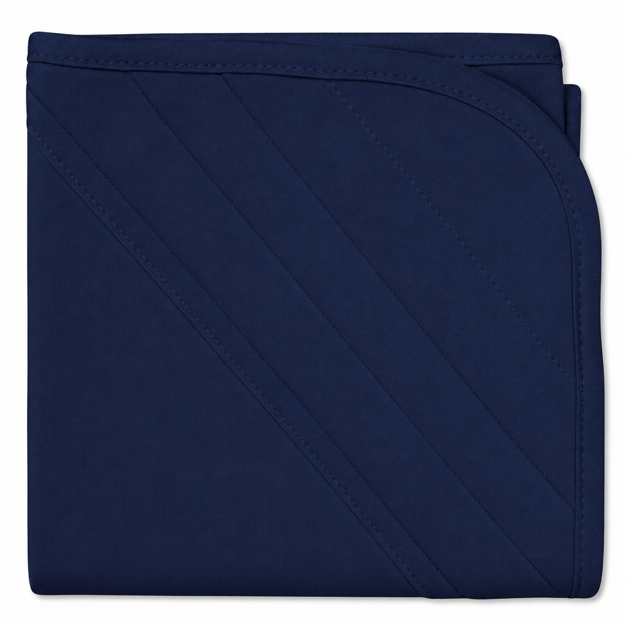 Manta Blanket Bebê 100% Algodão Laço Bebê - Azul Marinho