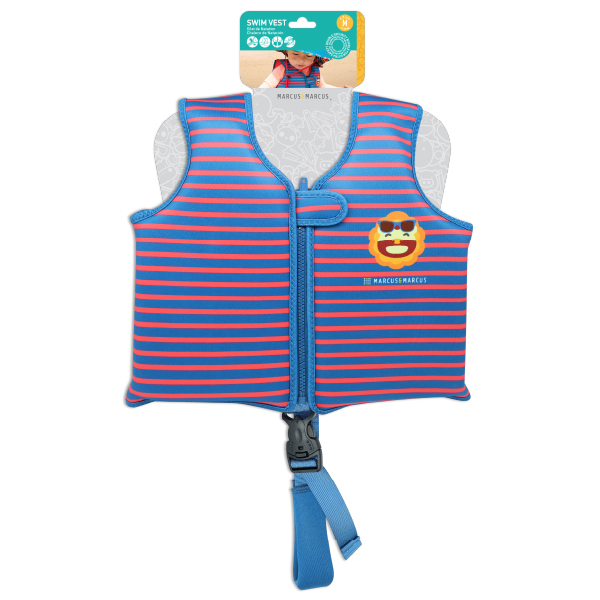 Baby Open Box - Colete Flutuador Infantil Leão Marcus M (11-19 Kg) - Marcus & Marcus