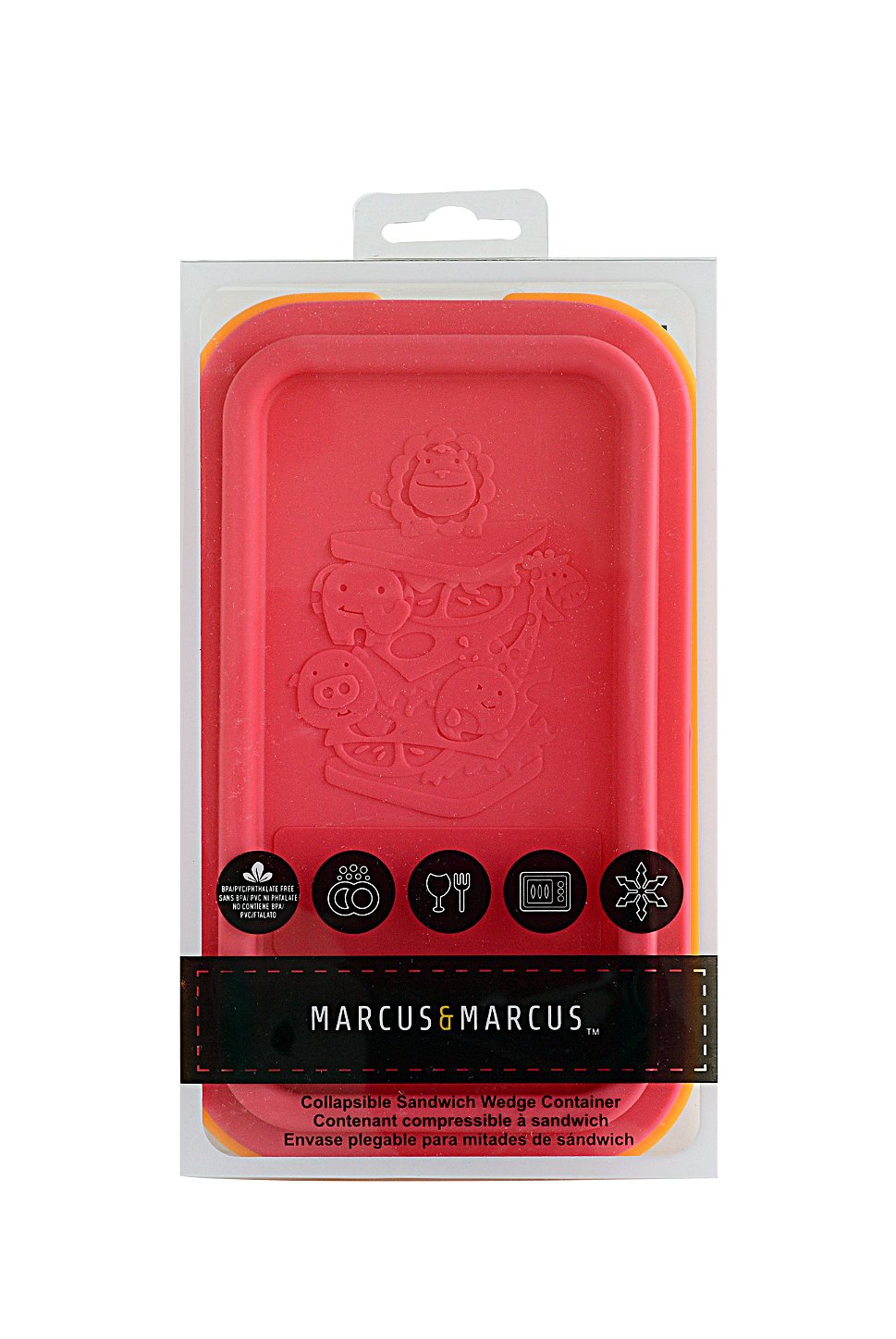 Porta Sanduíche em Silicone Leão Vermelho - Marcus & Marcus
