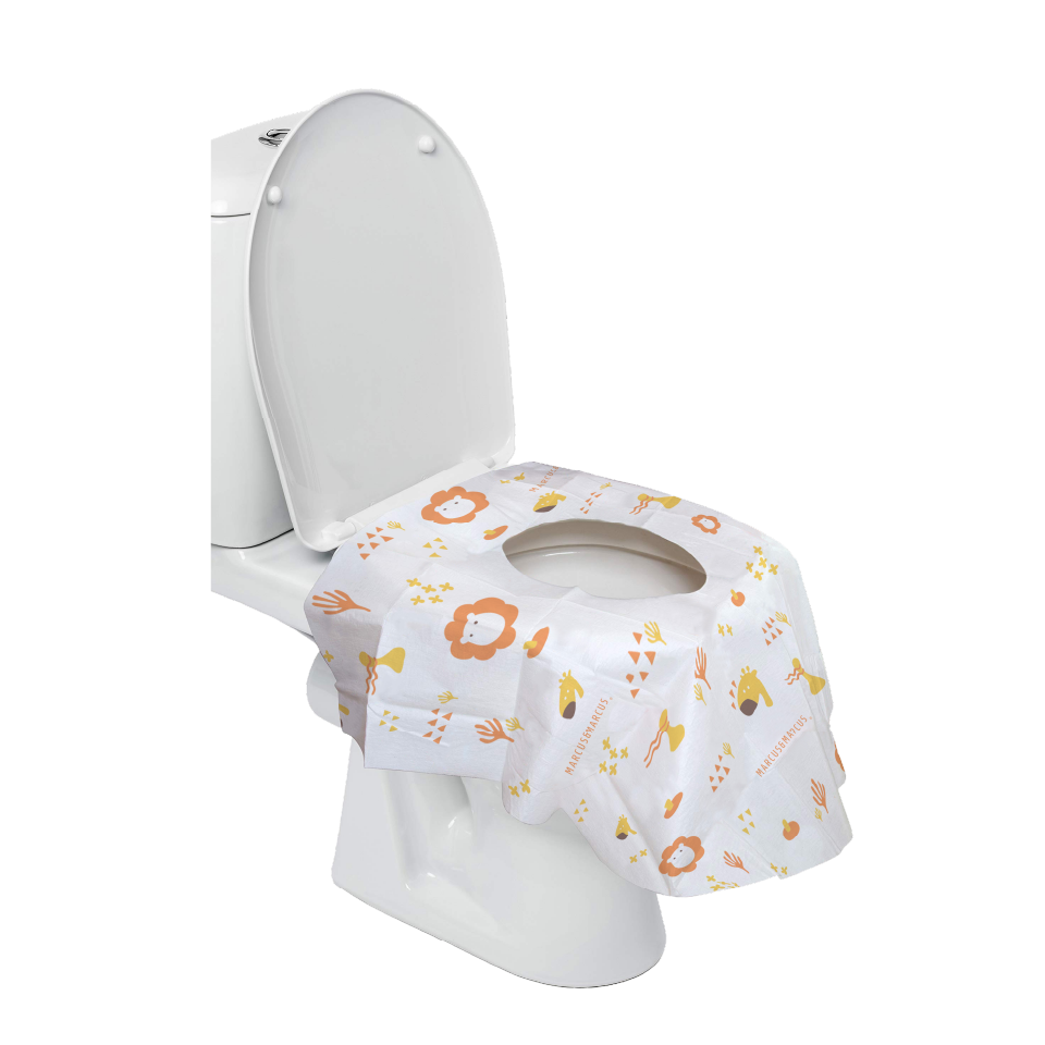 Protetor para Assento Sanitário Infantil Descartável (20 Unidades) - Marcus & Marcus