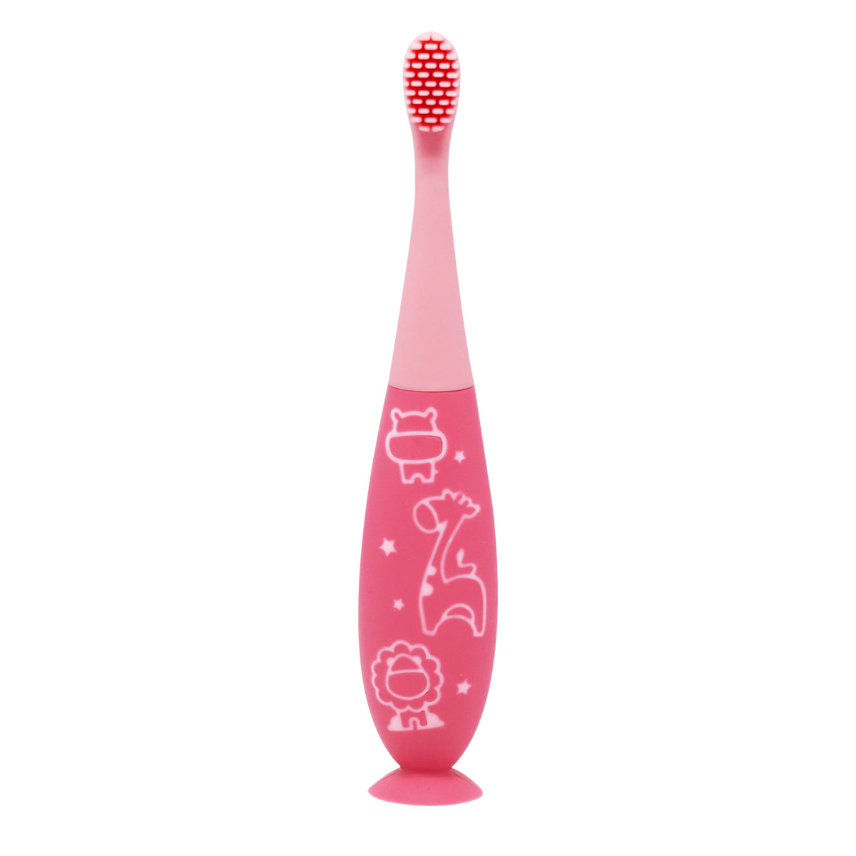 Massageador de Gengiva em Silicone Reutilizável Rosa - Marcus & Marcus