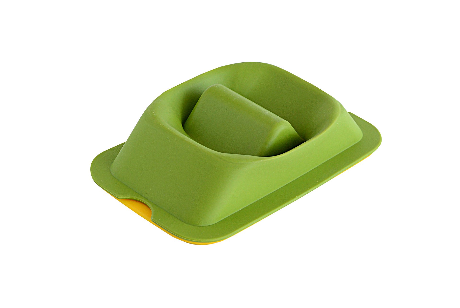 Porta Sanduíche em Silicone Girafa Lola Amarelo - Marcus & Marcus