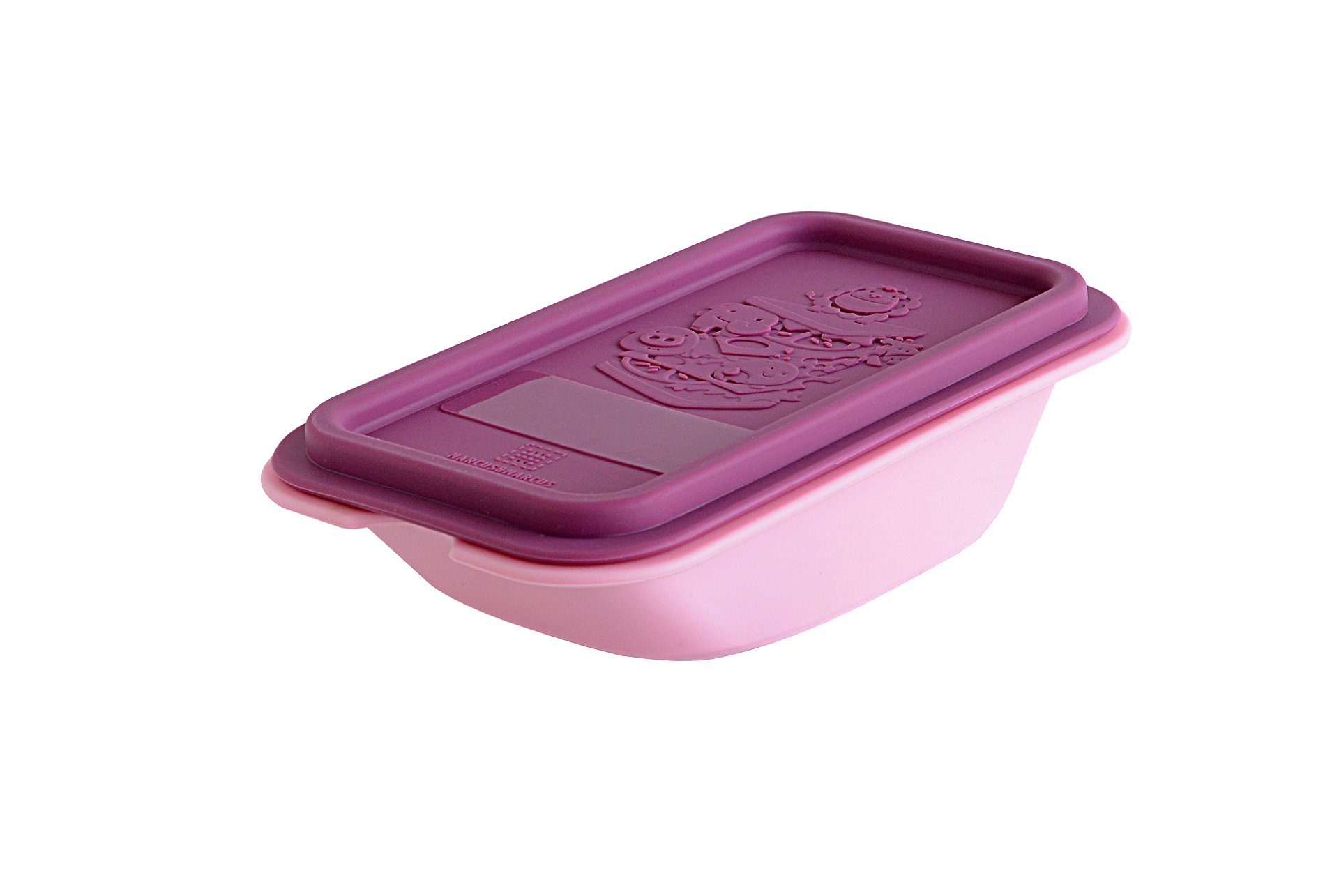 Porta Sanduíche em Silicone Porquinha Pokey Rosa - Marcus & Marcus