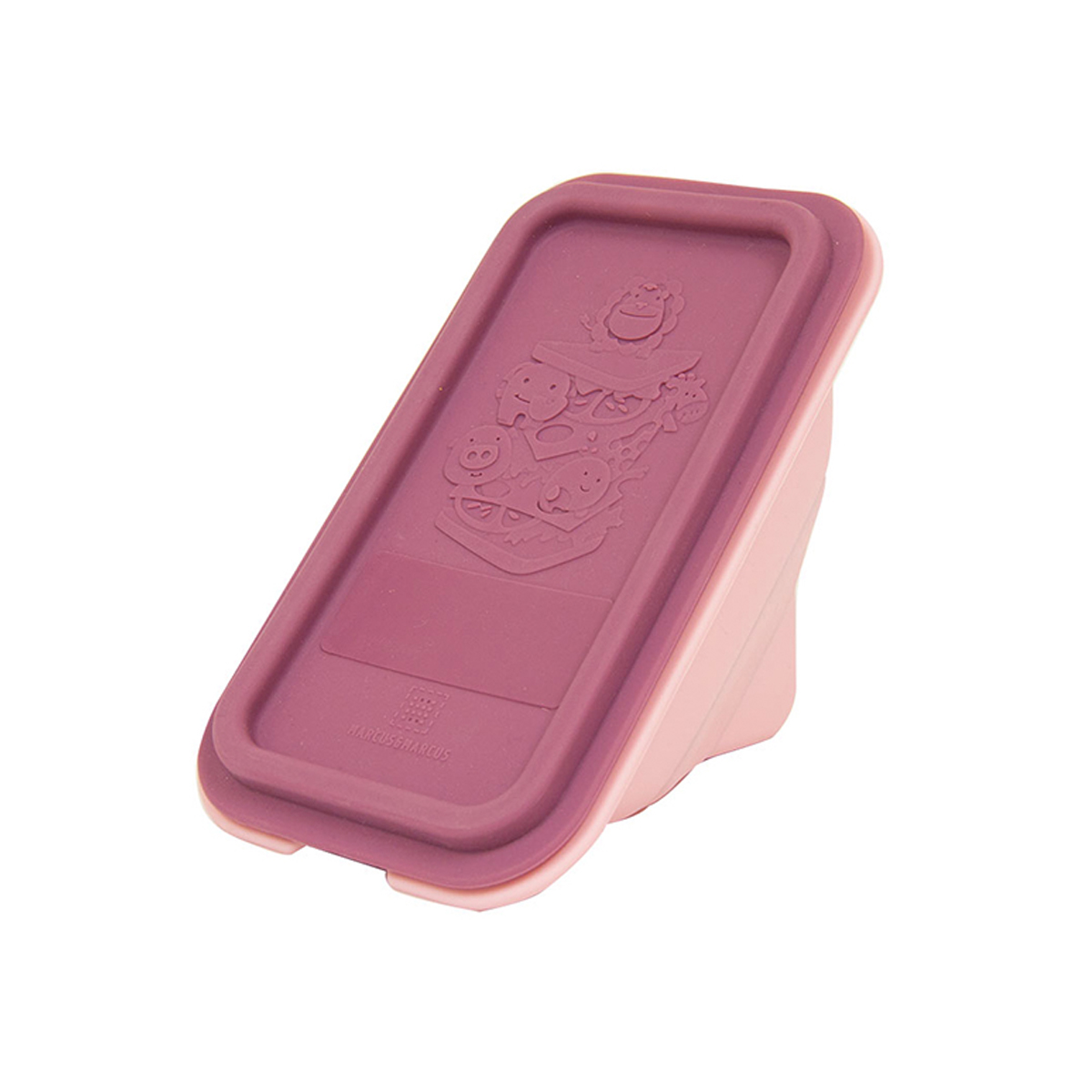 Porta Sanduíche em Silicone Porquinha Pokey Rosa - Marcus & Marcus