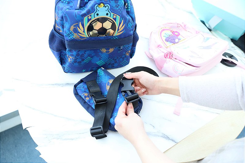 Baby Open Box - Mochila Infantil 2 em 1 Futebol - Marcus & Marcus