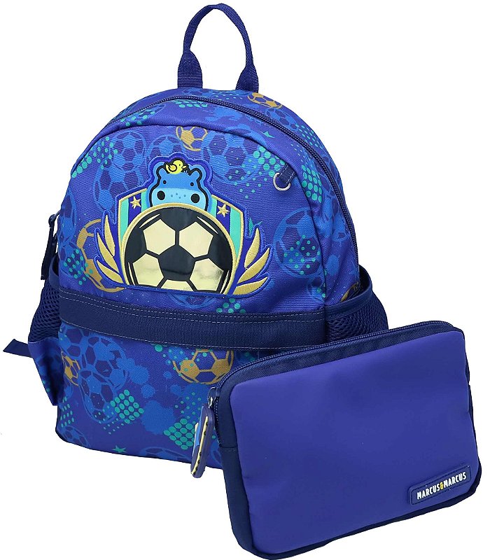 Baby Open Box - Mochila Infantil 2 em 1 Futebol - Marcus & Marcus