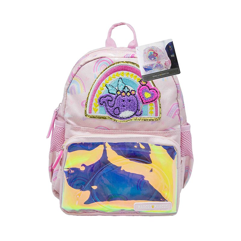 Baby Open Box - Mochila Infantil 2 em 1 Arco-Íris - Marcus & Marcus