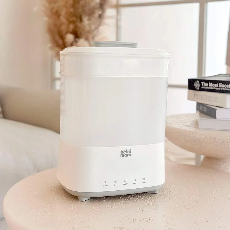Baby Open Box - Esterilizador e Secador à Vapor 220V Branco - Bébémarc