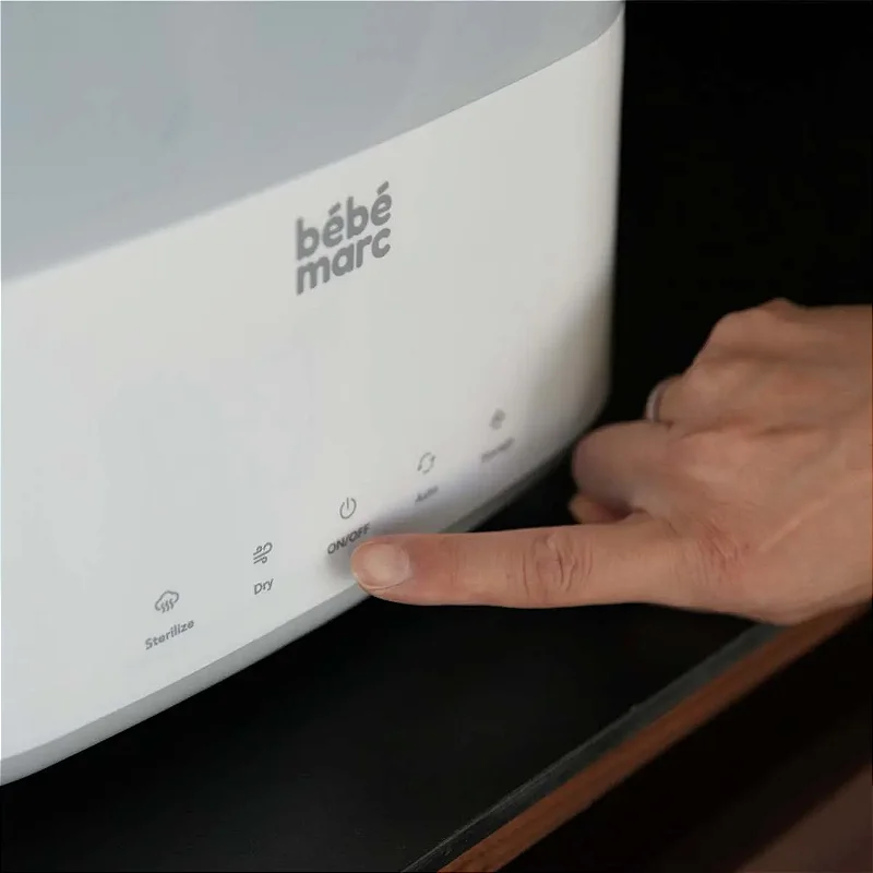 Baby Open Box - Esterilizador e Secador à Vapor 220V Branco - Bébémarc